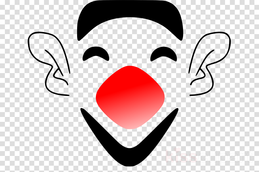 Cartoon Clown Face Png Clipart Joker Clown Clip Art - スマイリー メガネ の イラスト (900x600)