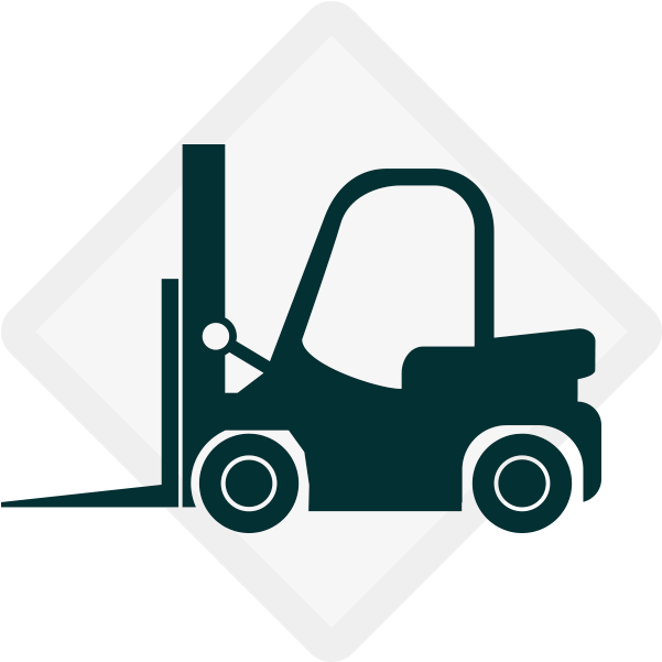 Clip Art Freeuse Download Forklift Clipart Material - Material Handling Png (1000x600)