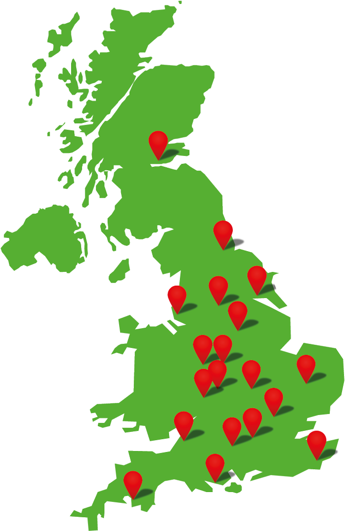 Electric Forklifts In St Helens, Electric Forklifts - Great Britain Map Silhouette (800x1160)