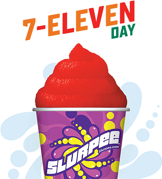 To Celebrate It's 90th Anniversary Free Small 7-11 - Free Slurpee Day 2017 (560x649)