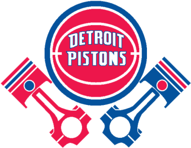 Detroit Pistons Png Hd - Detroit Pistons New Logo (400x354)
