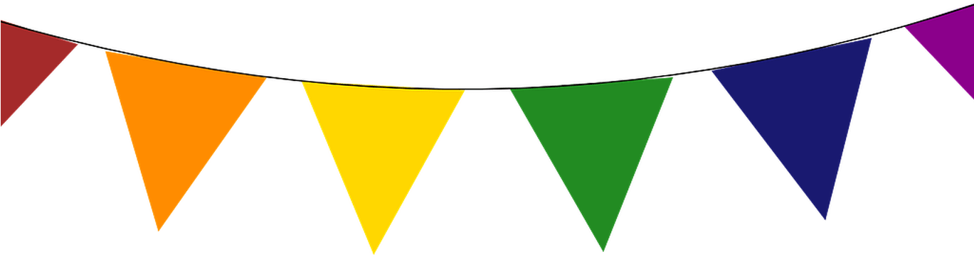 Back To School Open House Saint Jerome Catholic Church - Party Triangle Banners Transparent (1368x855)