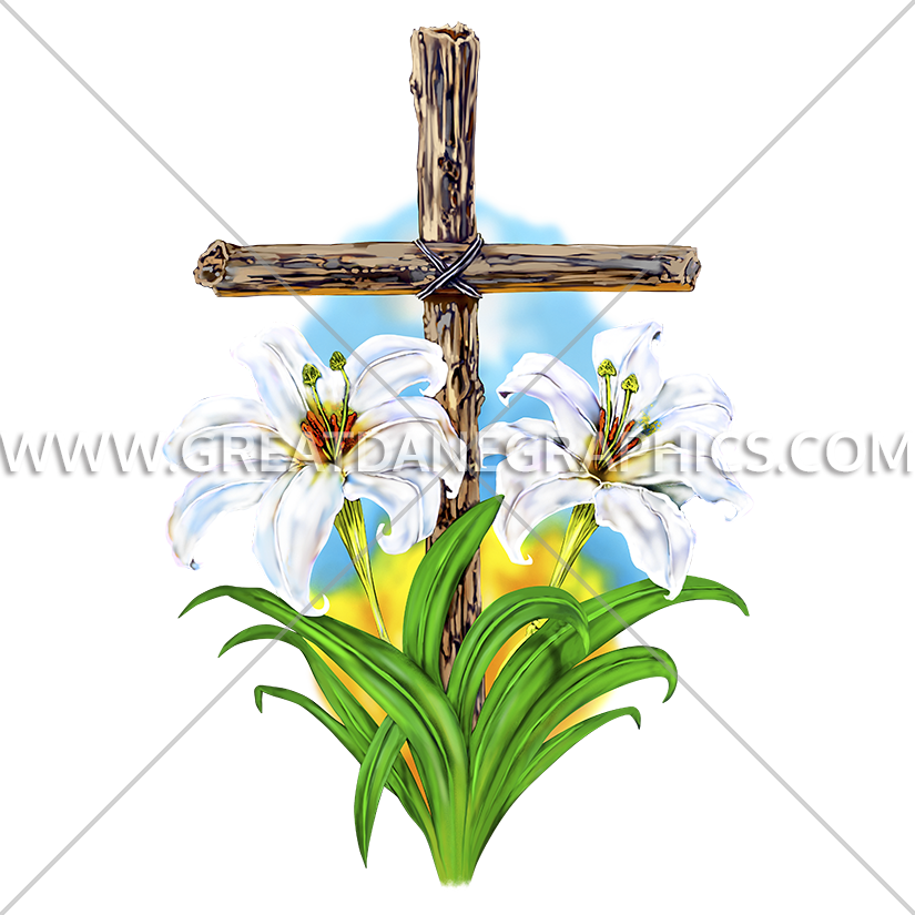 Lenten Lilies - Decal (825x825)