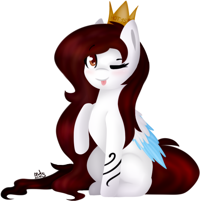 Ayoarts, Birthday, Blue Wings, Bracelet, Brown Eyes, - Cartoon (683x689)