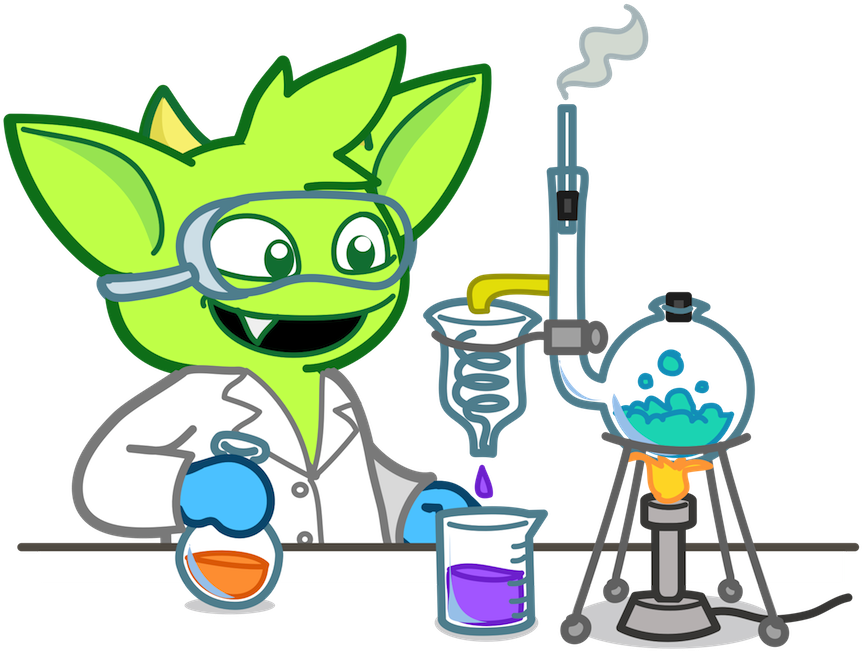 Gremlin Lab Coat - Lab Gremlin (868x665)