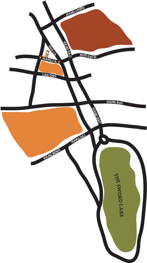 Seating Area On 30 Hang Ca Street For Hanoians & Travellers - Seating Area On 30 Hang Ca Street For Hanoians & Travellers (506x952)