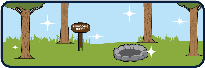 Always Take Down Your Hammock Whenever You Leave Your - Cartoon (758x261)