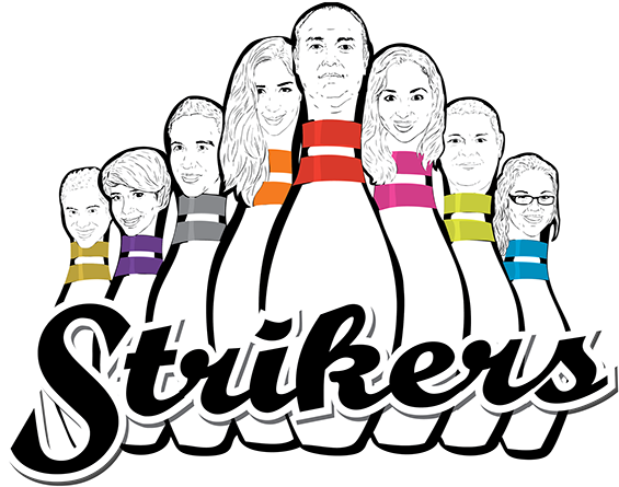 Bowling Team Logos On Behance - Bowling Team (600x464)