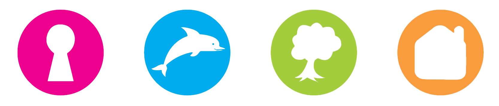 Dolphin Clipart Dotted Animal - Home 2 Home Realty (1666x356)