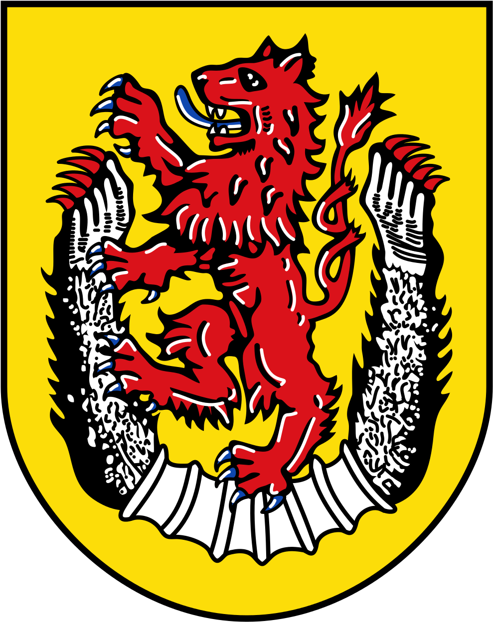 Deu Landkreis Diepholz Coa - Deu Landkreis Diepholz Coa (1000x1260)