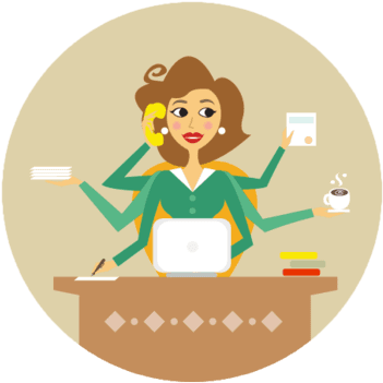 Administrative Services Cliparts - Administrative Services Cliparts (358x359)