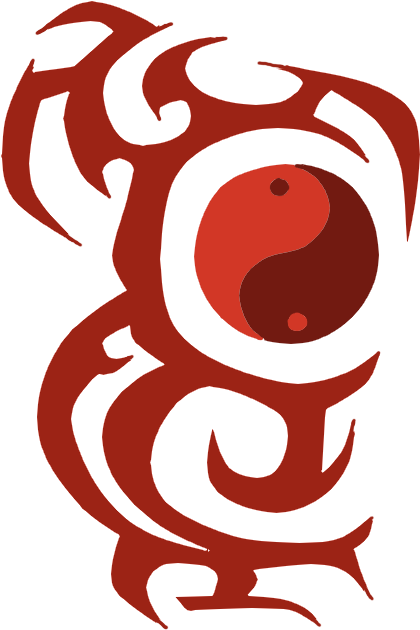 Criança Selvagem, Escola Velha, Rockabilly, Pôster, - Mlp Yin Yang Cutie Mark (625x725)