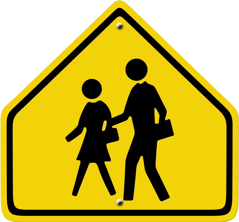 📌✐🍎Ꭶcɧơơℓ🍎✐📌 School Zone Sign, Directional Signs, - School Zone Sign (1024x944)