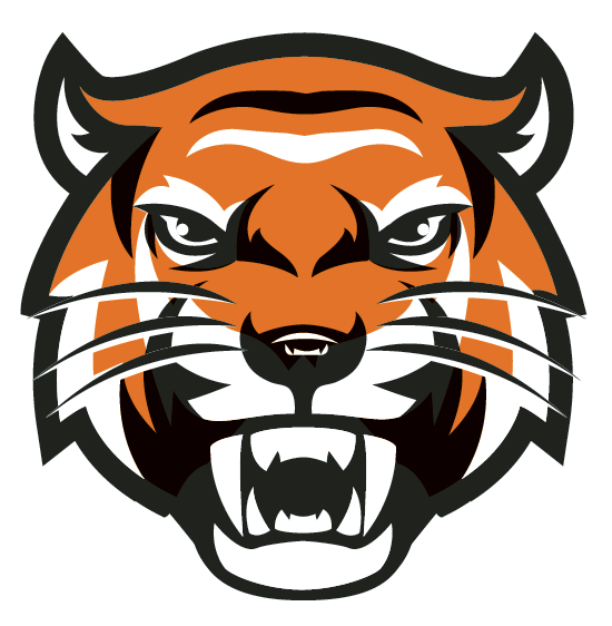 Tiger Head Transparent - Yamhill Carlton High School Mascot (550x562)
