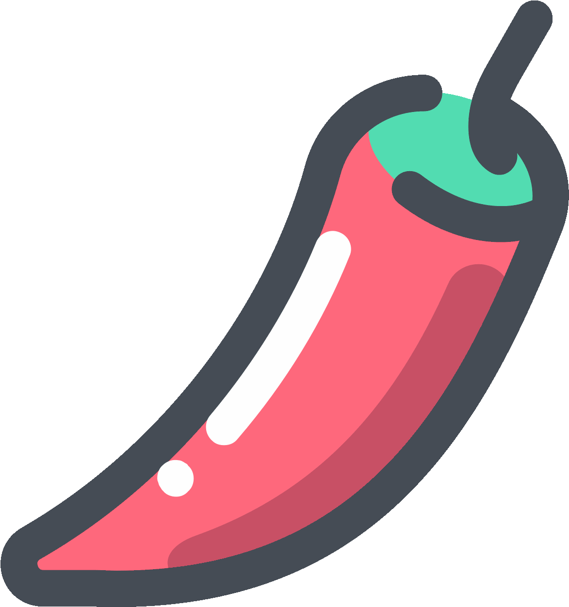 Banner Royalty Free Stock Hot Peper Icon - Icon (1600x1600)