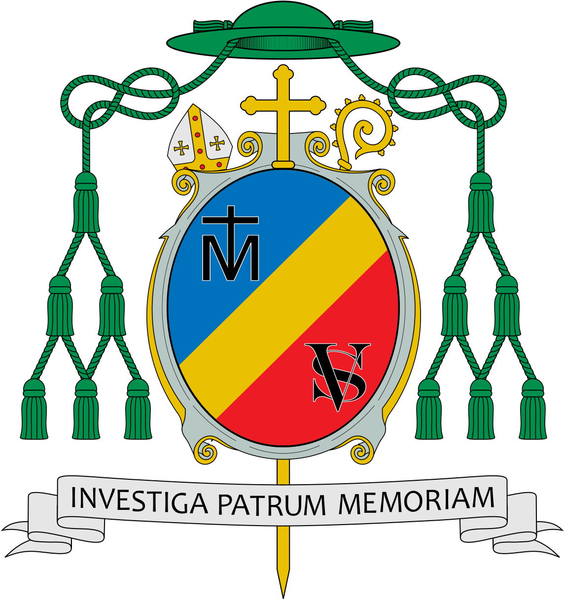 Coat Of Arms Of Melchior Sun De Zhen - Neil Coat Of Arms (1150x1226)