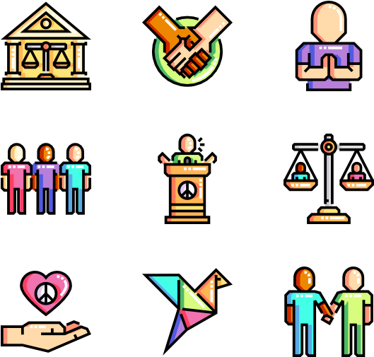 Peace & Humanrights - Roadtrip Icon Png (600x564)