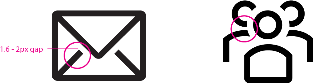 Icons Come In Different Shapes And Sizes - Icon (1198x392)