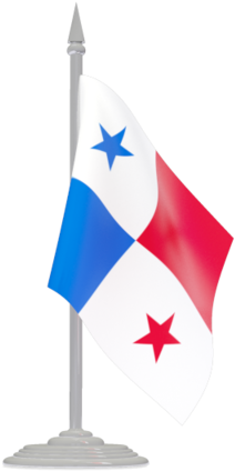 Panama Flag Png Transparent Images - Rwanda Flag On A Pole (640x480)