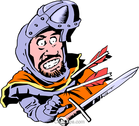 Png Royalty Free Stock Medieval Priest Clipart - Medieval Cartoon (480x435)