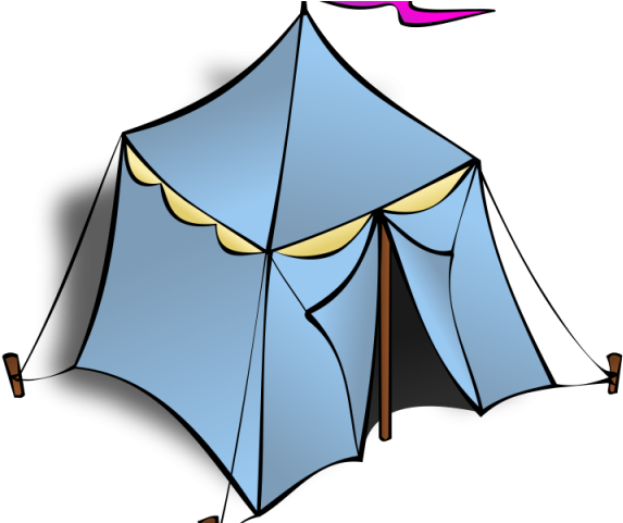 Medieval Clipart Camp - Tent Clip Art (640x480)