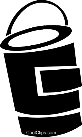 Paint Can Royalty Free Vector Clip Art Illustration - Paint Can Royalty Free Vector Clip Art Illustration (287x480)