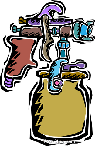 Air Paint Can Royalty Free Vector Clip Art Illustration - Air Paint Can Royalty Free Vector Clip Art Illustration (313x480)