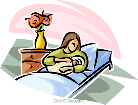 Pregnancy And Newborn Babies Royalty Free Vector Clip - Trimester (480x365)