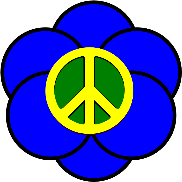 Free Brazilian Flag Tattoo Download Free Clip Art Free - Peace Symbols (777x777)