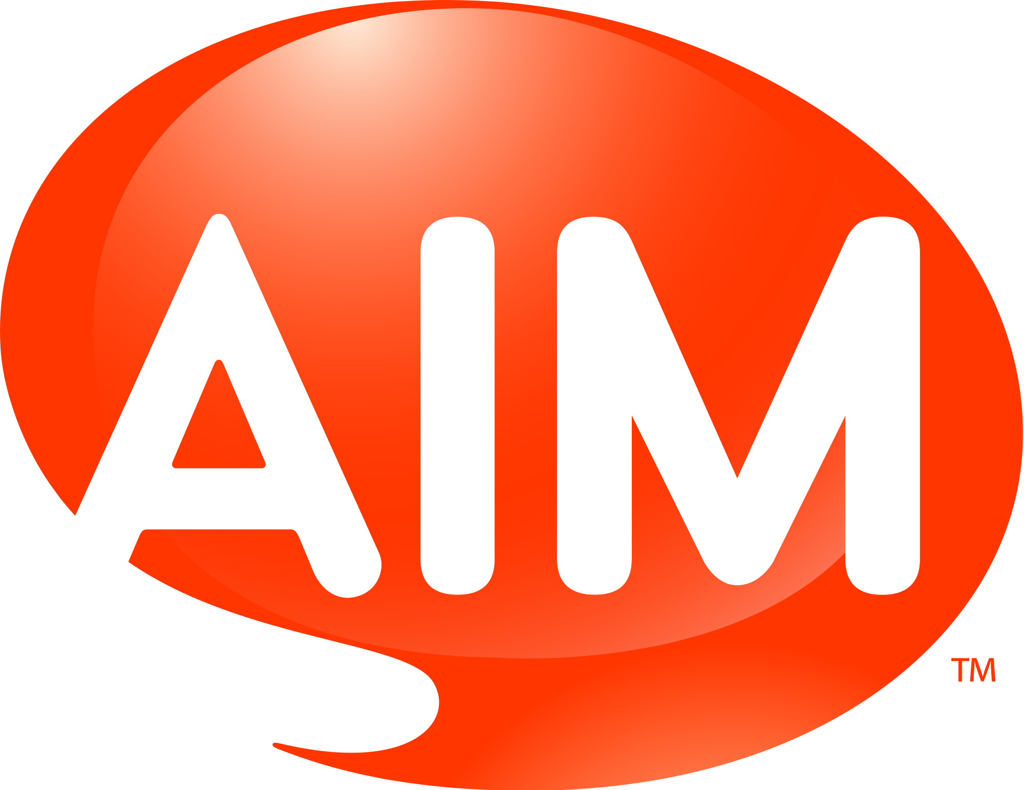 Clip Art Open With Transparent Background - Aim Logo (2000x1543)