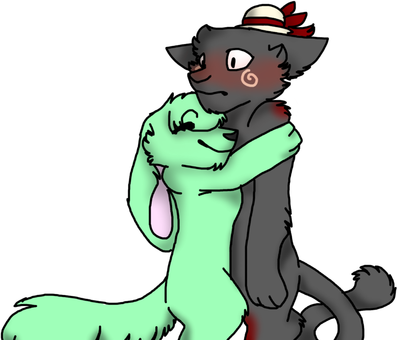 More Huggles By Cereal On Deviantart Sadcereal - Clip Art (1024x768)