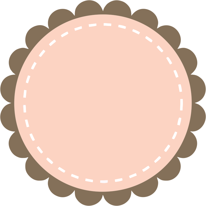 Frames Scalloped Grátis - Frame Clipart Circle (802x802)