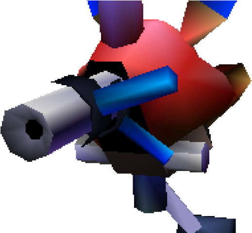 Laser Clipart Laser Cannon - Cartoon (640x480)