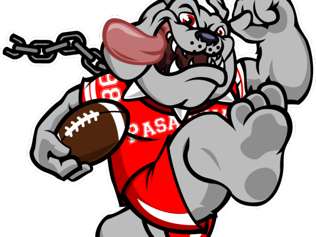 Pioneer Clipart Mascot - Pasadena Bulldogs (640x480)