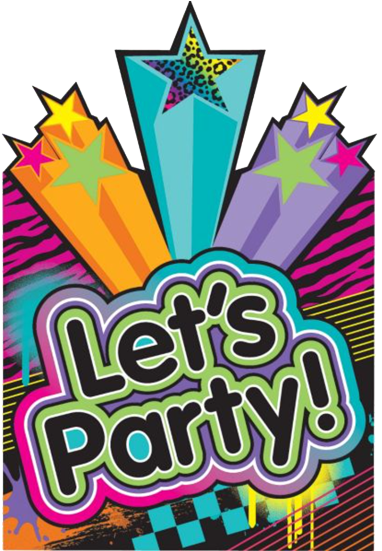 Clip Art S Disco Party Invitations - 80's Disco Party (419x550)