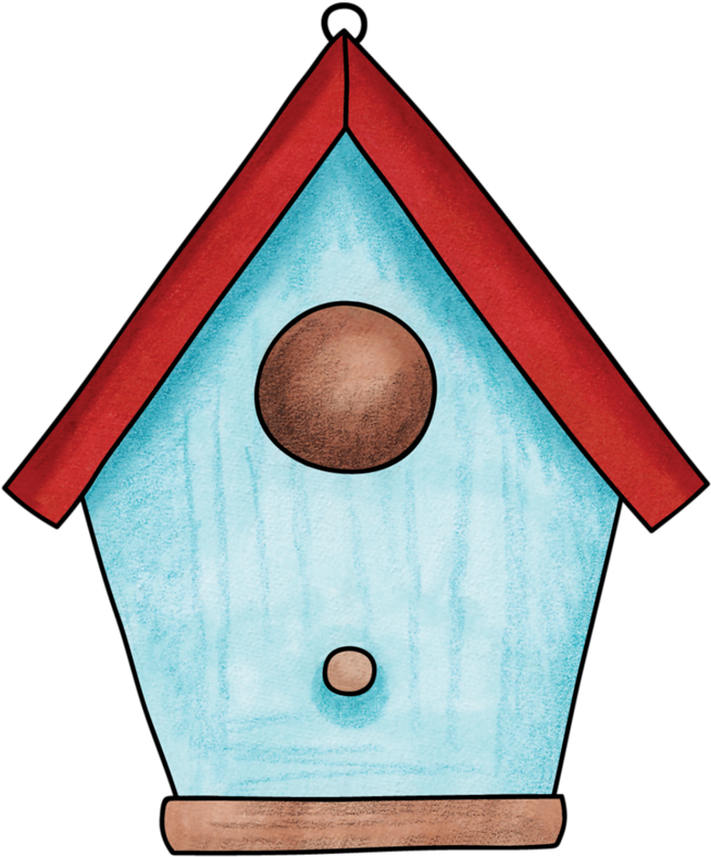 Birds ‿✿⁀○ House Clipart, Birdhouses, Images, - Casa De Pajaros Png (664x800)