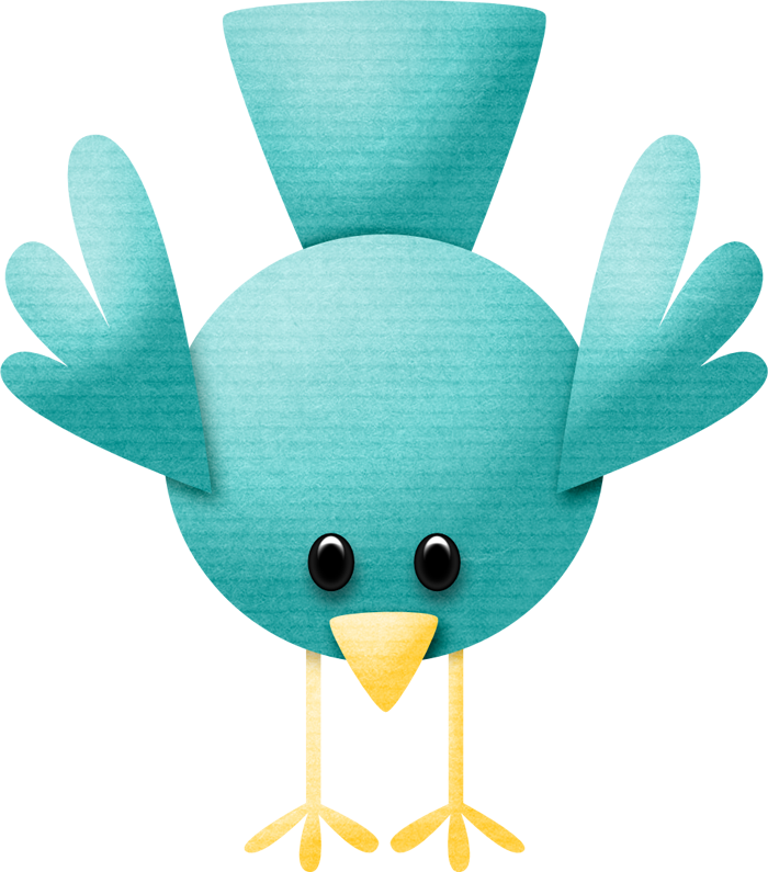 Craft - Turquoise Bird Clipart (700x795)