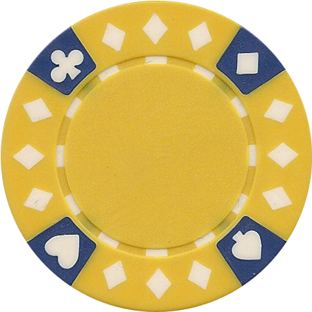 Yellow Poker Chips - Yellow Poker Chip Png (470x466)