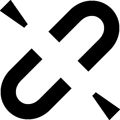 Free Library Link Vector Broken - Broken Link Icon Vector (512x512)