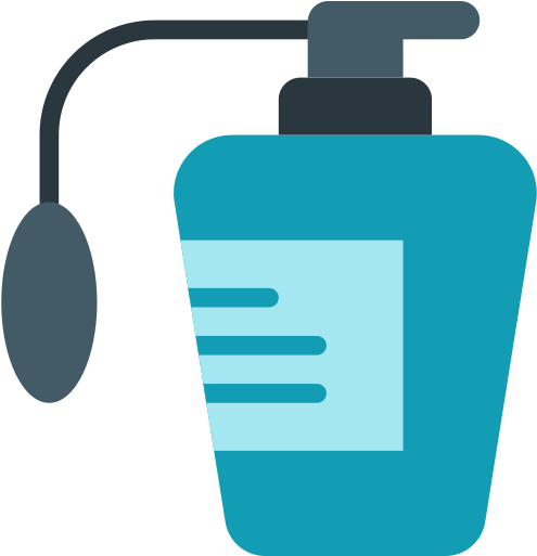 Perfume Fashion Png File - Icon Perfume Blue Png (512x512)