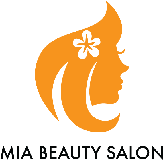 Dba Mia Beauty Salon - Logo Of A Woman (792x571)