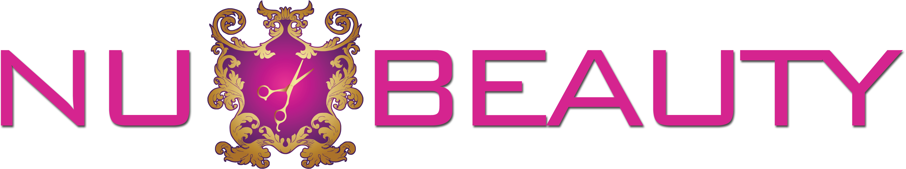 Nu Beauty Salon - Crest And Wings Tile Coaster (3525x660)