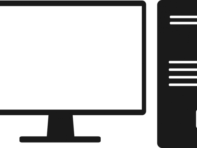 Computer Pc Clipart Computer Application - Computer Monitor (640x480)