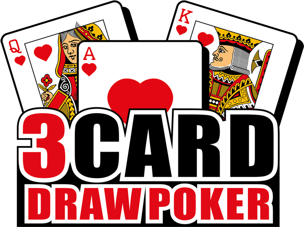 3 Card Draw Logo - 3 Card Draw Poker (1070x800)