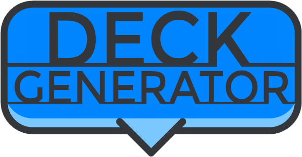 Deck Generator Is A Straight-forward Easy To Use Solution - Product (635x337)