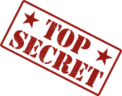 Pass Stamp Png Images - Top Secret Self Inking Rubber Stamp - Red Ink (excelmark (481x378)