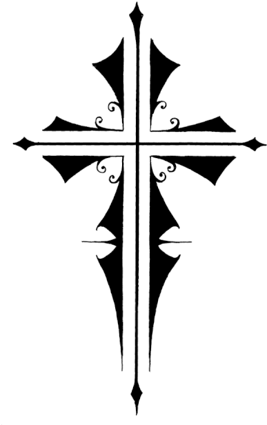 Cross Tattoos Free Download Png - Cross Tattoos Free Download Png (400x634)