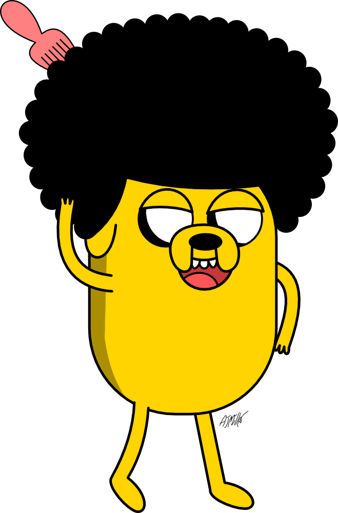 Jake By Ajtheppgfan On - Jake The Dog Afro (659x1000)