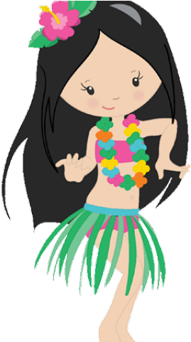 Island Clipart Hawaiian Aloha - Hawaiian Hula Dancer Icon (640x480)