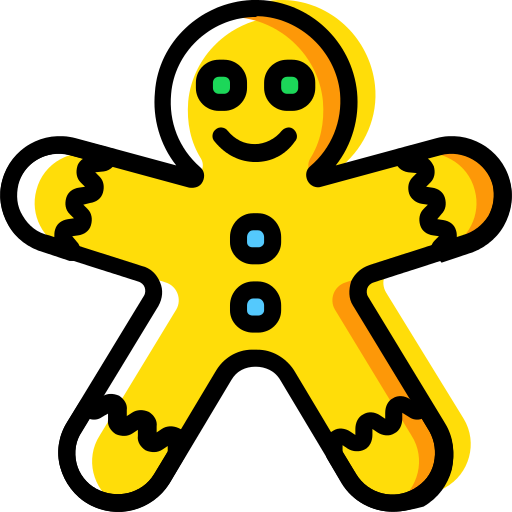 Gingerbread Man Cookie Png File - Gingerbread Man Cookie Png File (512x512)